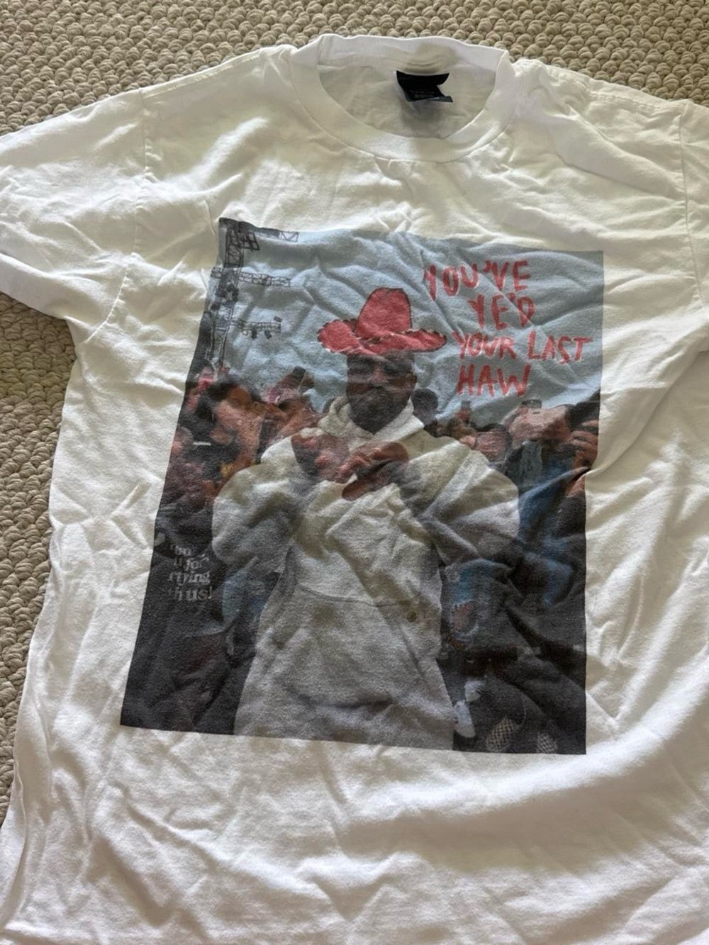 Ghost Cowboy (Hanes brand) Ye tee